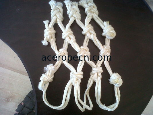 Redes de arrastre con cuerda retorcida de doble nylon 2 x 4 mm 2 x 5 mm